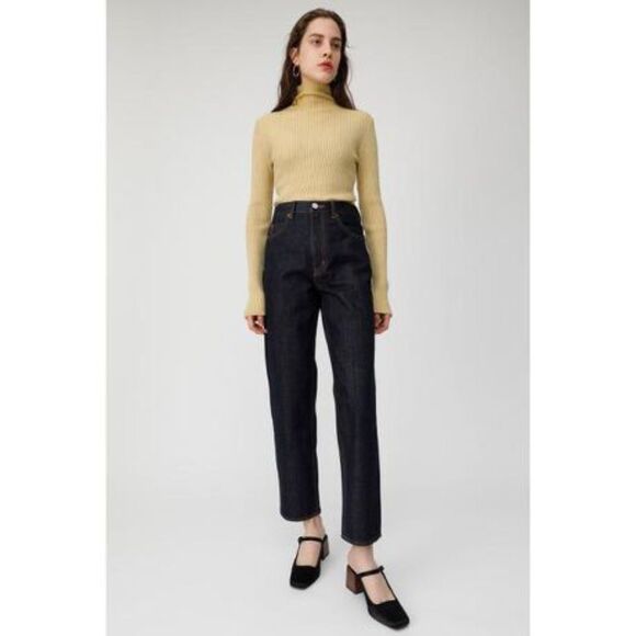 NWT Moussy JW OW Tapered Jeans, One Wash 1, Dark Blue, Size 27